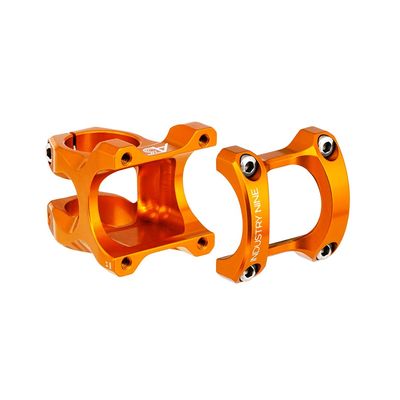 Industry Nine, A35, Stem, Diameter: 35mm, Length: 50mm, Steerer: 1-1/8'', 7Â°, Orange