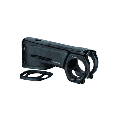 FSA, NS SMR II, Stem, Diameter: 31.8mm, Length: 80mm, Steerer: 1-1/8'', -10Â°, Black