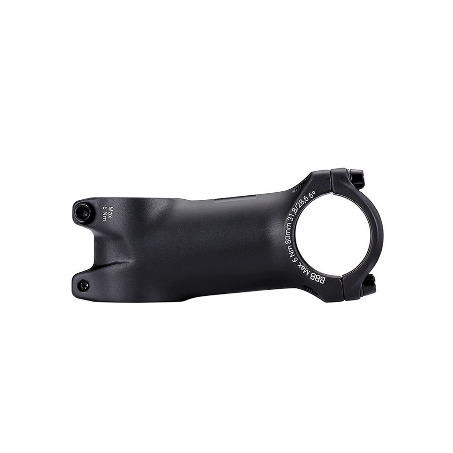 BBB Cycling, BHS-08 RoadForce, Stem, Diameter: 31.8mm, Length: 80mm, Steerer: 1-1/8'', Âą6Â°, Black