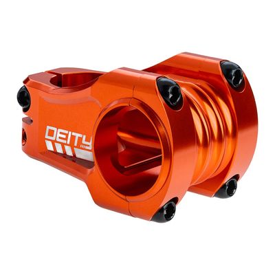 Deity, Copperhead 42, Stem, Diameter: 35mm, Length: 42mm, Steerer: 28.6mm, 0Â°, Orange