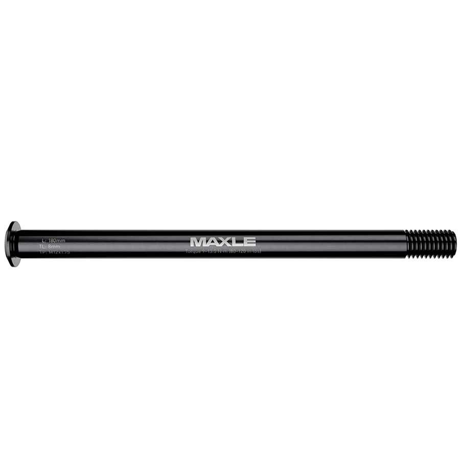 RockShox, MAXLE STEALTH, Thru Axle, Rear, 12x142mm TA, Length: 164mm, Thread Length: 10mm, Thread Pitch: M12x1.50, Standard
