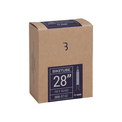 BBB Cycling, Tube, Presta, Length: 48mm, 700C, 30-43C