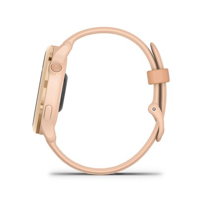 Garmin, vivoactive 6, Watch, Watch Color: Pink Dawn, Wristband: Pink Dawn - Silicone