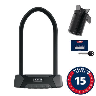 Abus, Granit XPlus 540, U-Lock, Key, 13mm, 16.0cm x 30.0cm, 6.3" x 11.8", SH B, Black