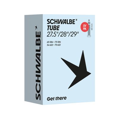 Schwalbe, Presta, Tube, Presta, Length: 40mm, 29'', 2.15-2.95