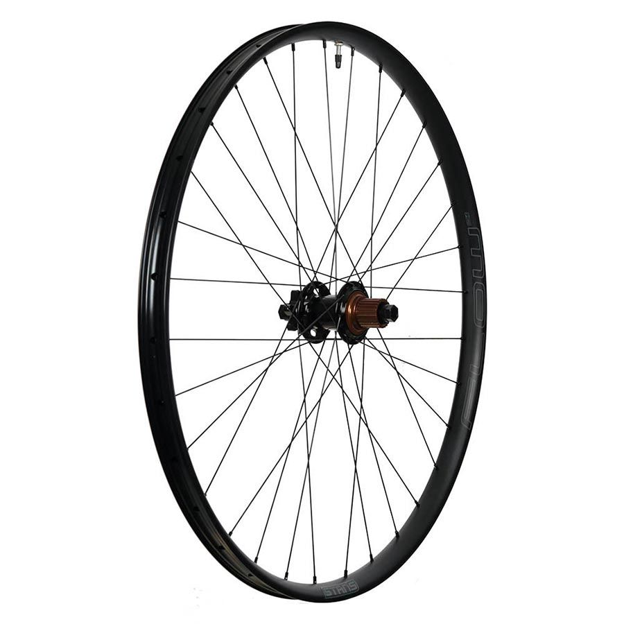 Stans No Tubes, Flow MK4, Wheel, Rear, 27.5'' / 584, Holes: 32, 12mm TA, 148mm, Disc IS 6-bolt, Shimano Micro Spline