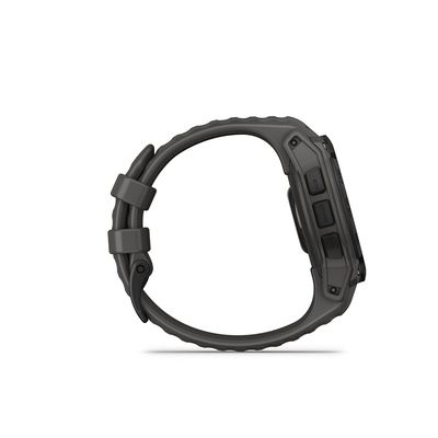 Garmin, Instinct E 40mm, Watch, Watch Color: Black, Wristband: Charcoal - Silicone