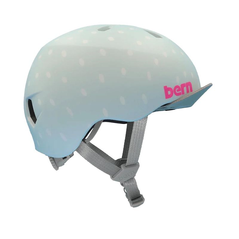 Bern, Nina DVRT, Helmet, XSS, 48 - 51.5cm, Matte Seaglass Polka Dot