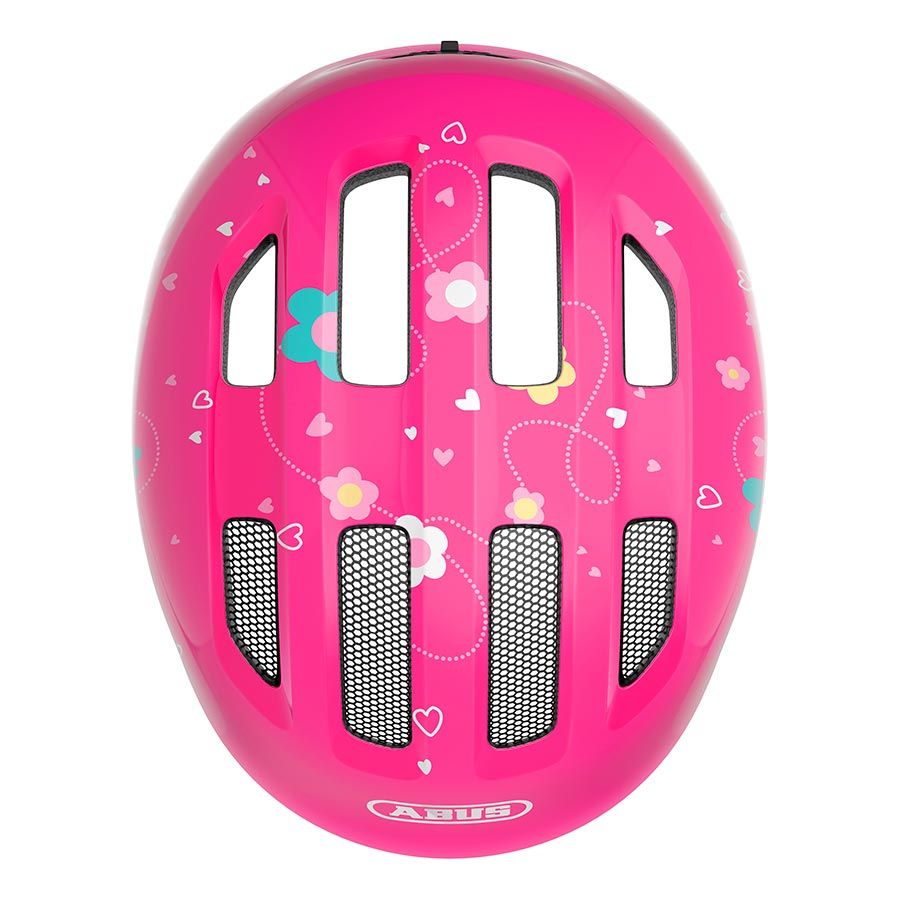 Abus, Smiley 3.0, Helmet, Pink Butterfly, S, 45 - 50cm