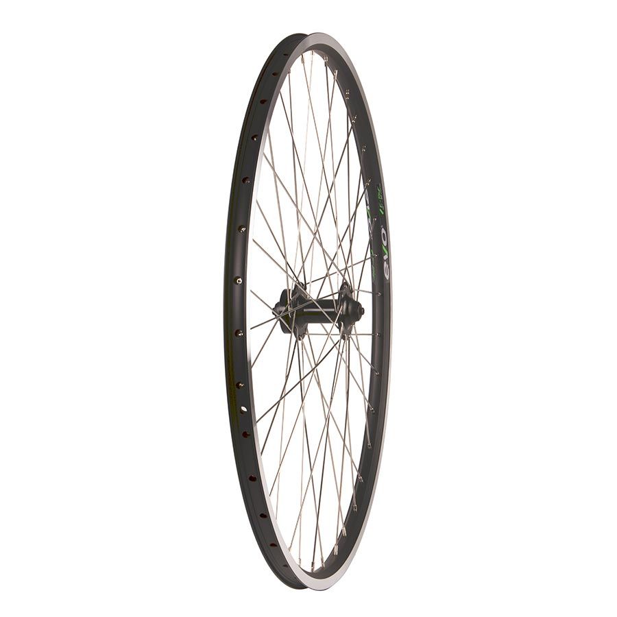 Wheel Shop, 4PK Evo Tour19, Wheel, Front, 700C / 622, Holes: 36, QR, 100mm, Rim and Disc IS 6-bolt, 4pcs, 041393-02-700