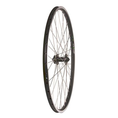 Wheel Shop, 4PK Evo Tour19, Wheel, Front, 700C / 622, Holes: 36, QR, 100mm, Rim and Disc IS 6-bolt, 4pcs, 041393-02-700