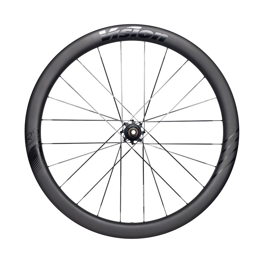 Vision, METRON RS 45 DISC, Wheel, Front and Rear, 700C / 622, Holes: F: 21, R: 24, F: TA 12mm, R: X 12mm, F: 100, R: 142, Disc Center Lock, SRAM XD-R, Set
