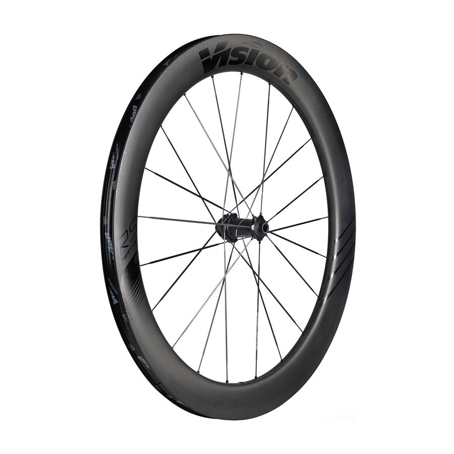 Vision, METRON RS 60 DISC, Wheel, Front and Rear, 700C / 622, Holes: F: 21, R: 24, F: TA 12mm, R: X 12mm, F: 100, R: 142, Disc Center Lock, SRAM XD-R, Set