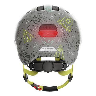 Abus, Smiley 3.0 LED, Helmet, Grey Space, M, 50 - 55cm