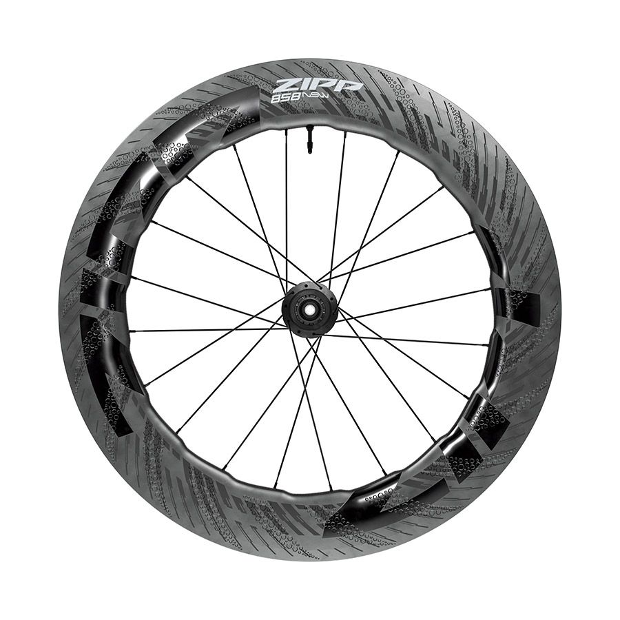 Zipp, 858 NSW D1, Wheel, Rear, 700C / 622, Holes: 20, 12mm TA, 142mm, Disc Center Lock, SRAM XD-R