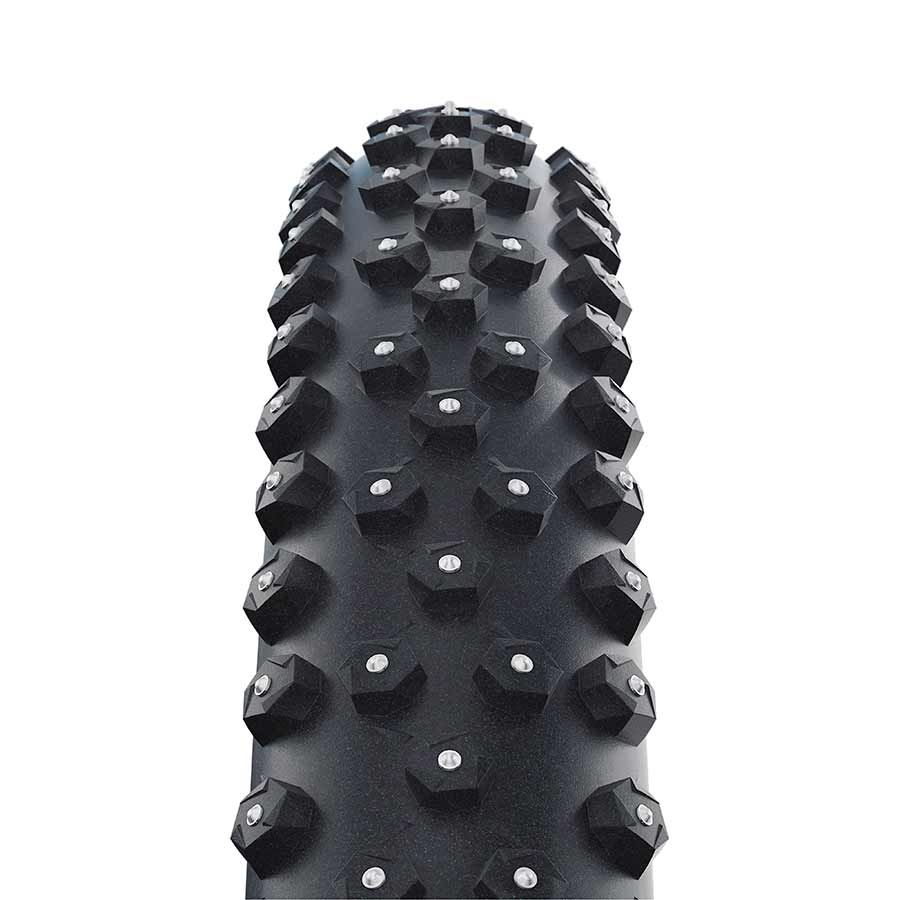 Schwalbe, Ice Spiker Pro, Tire, 27.5''x2.60, Folding, Clincher, Winter, DD, Raceguard, 67TPI, Black