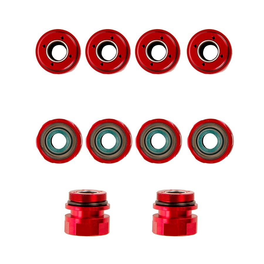 RockShox, Fork Damper Sealhead Assembly - Charger 2.1 - Lyrik RCT3 B1+/Rc C1+, Pike RCT3 B1+/RC2 C1+, Boxxer RC2 C1+, Lyrik/Pike/Boxxer Select/Select+/Ultimate (RC2/RCT3) C2 - Bulk, Qty10, 11.4018.107