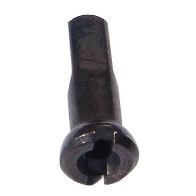 Sapim, Polyax Brass, Nipples, Black, 2mm, (14G), 14mm, Bag of 100