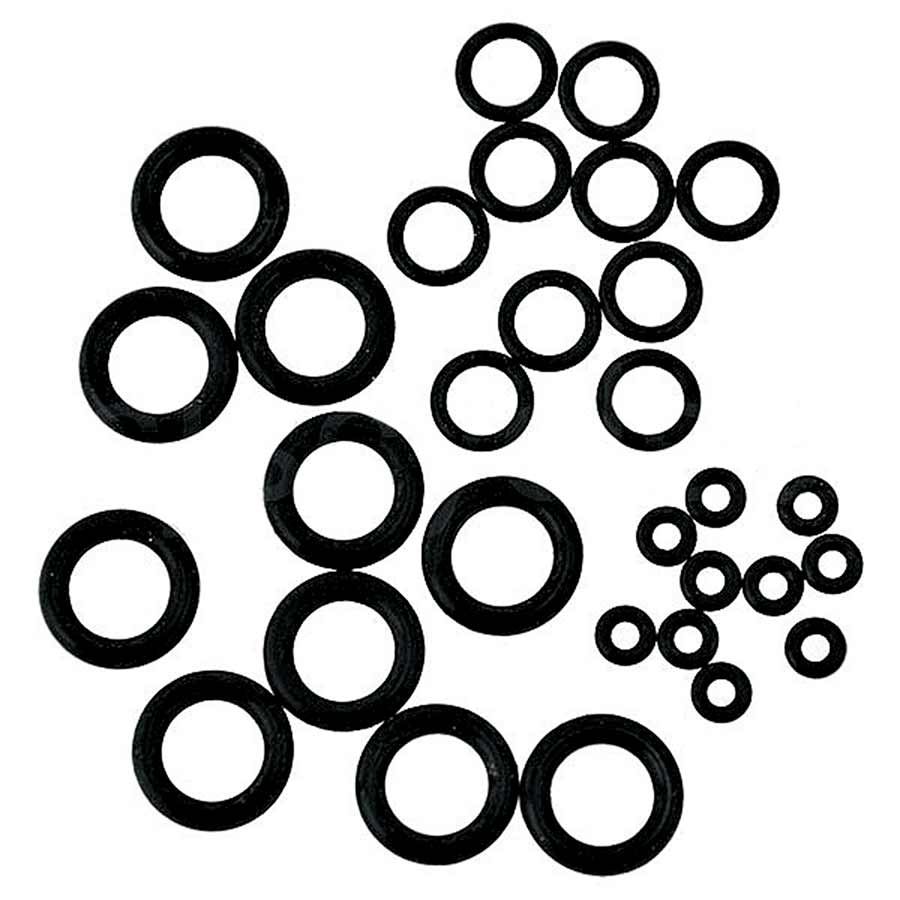 SRAM, Pro Bleed Syringe - O-ring Kit, Fitting O-ring, Coupling O-rings &amp; Bleeding Edge O-rings - Qty 10 each, Kit