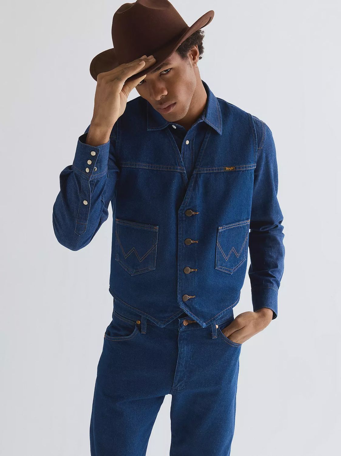 COWBOY CUT VEST 112378789