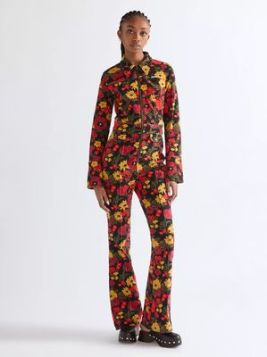 RETRO CATSUIT FLOWER 112378230