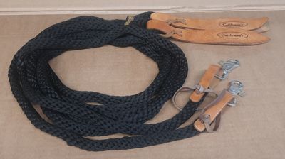 NYLON SPLIT REINS 28048