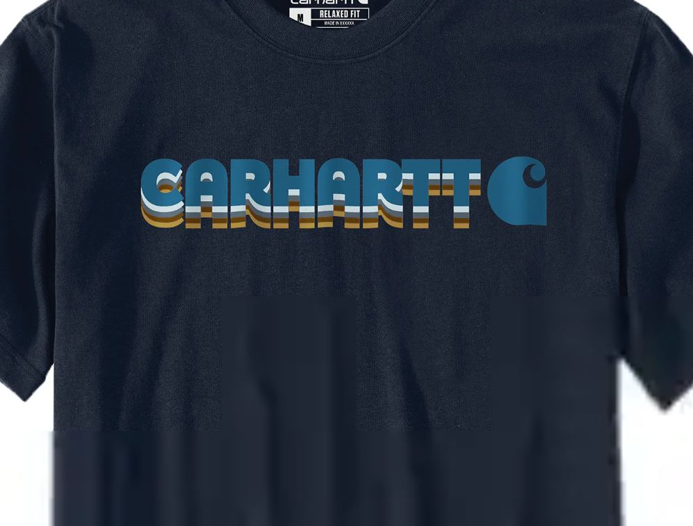 107318 CARHARTT LAYERED LOGO TSHIRT