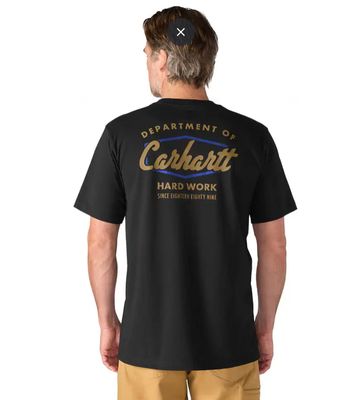 107735 HARDWORK TSHIRT CARHARTT
