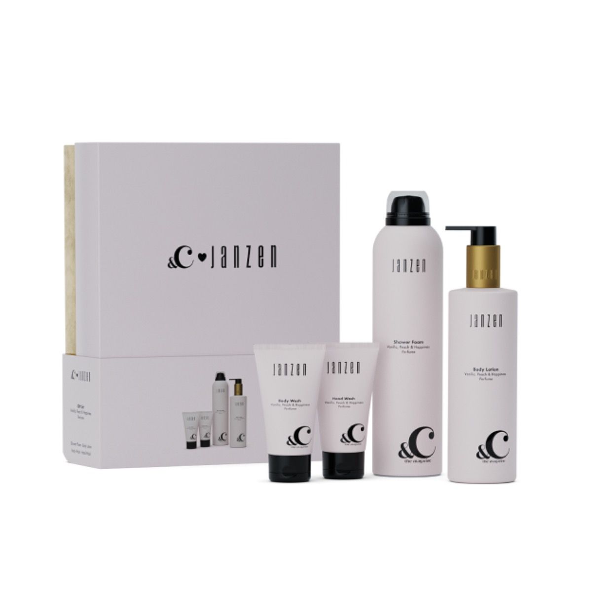 JANZEN - &amp;C - Gift set - Roze