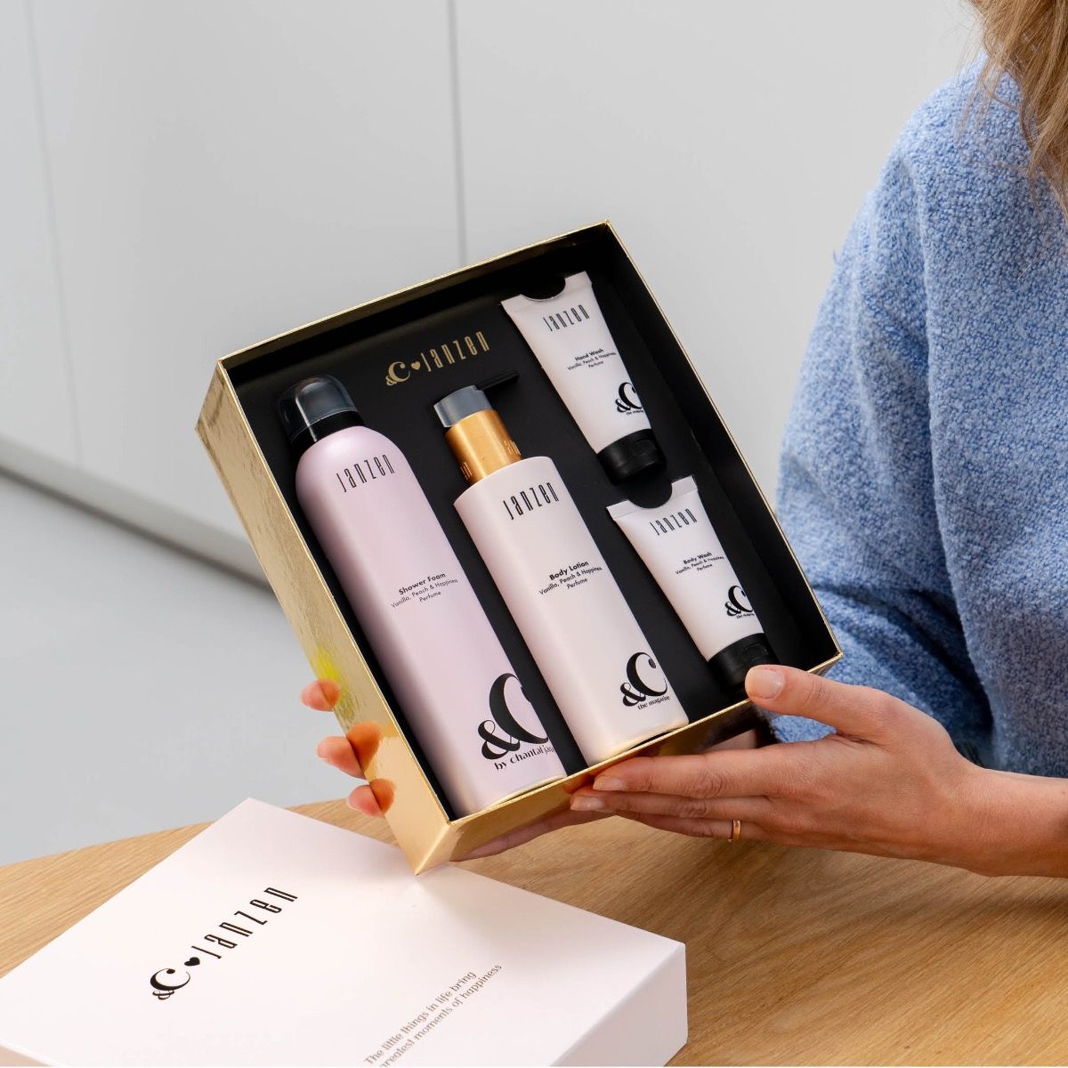 JANZEN - &amp;C - Gift set - Roze