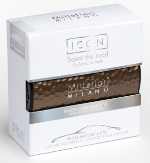 MM - Icon Car 42 - Hammered Metal - Sandalo Bergamotto
