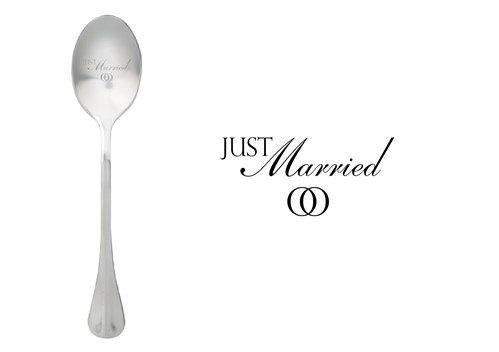 One Message Spoon – Just Married