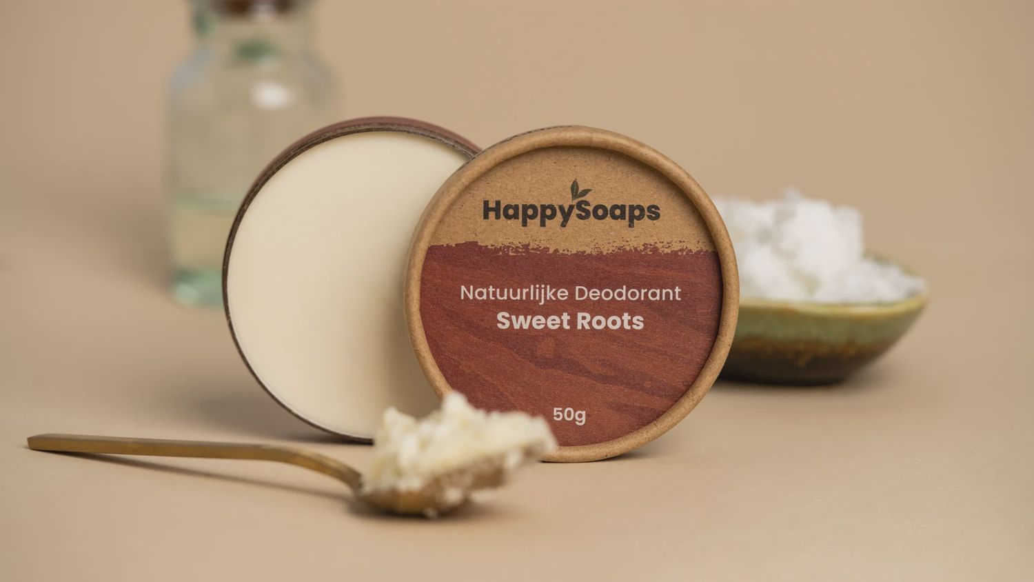 HappySoaps - Natuurlijke Deodorant – Sweet Roots
