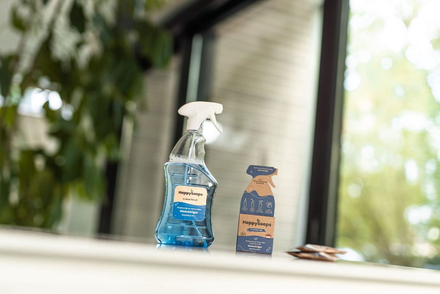 Happy Soaps - Cleaning Tabs - Glasreiniger - Sparkling Mint