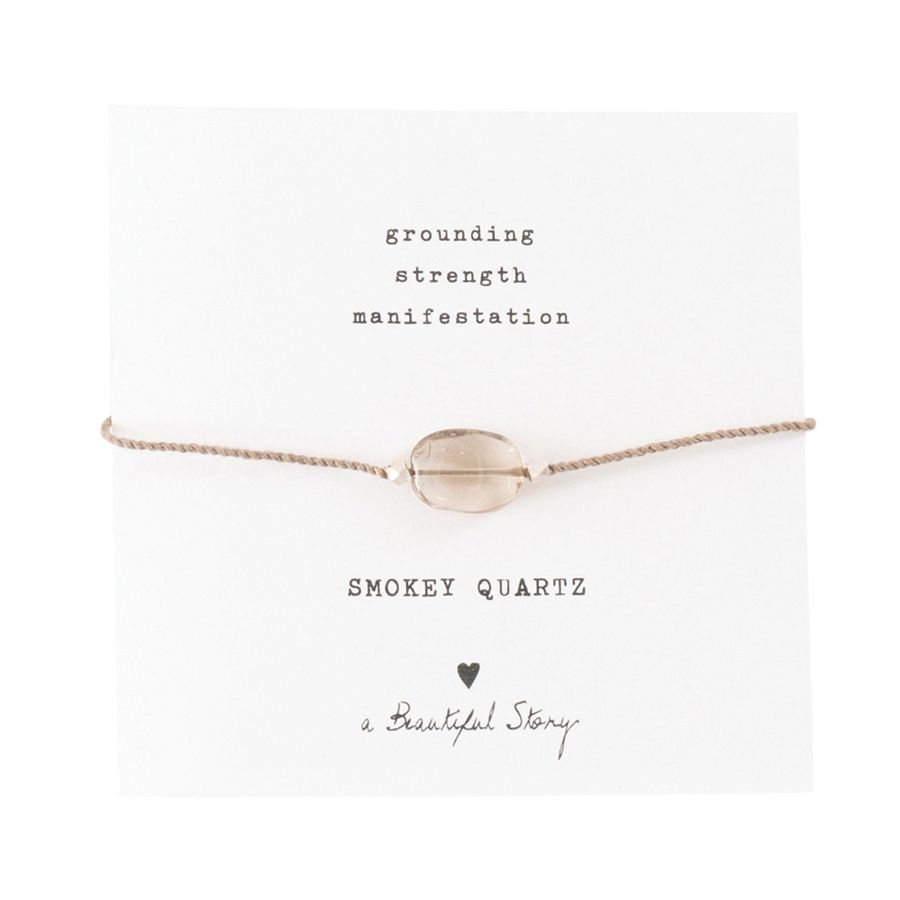 Gemstone Card - Smokey Quartz