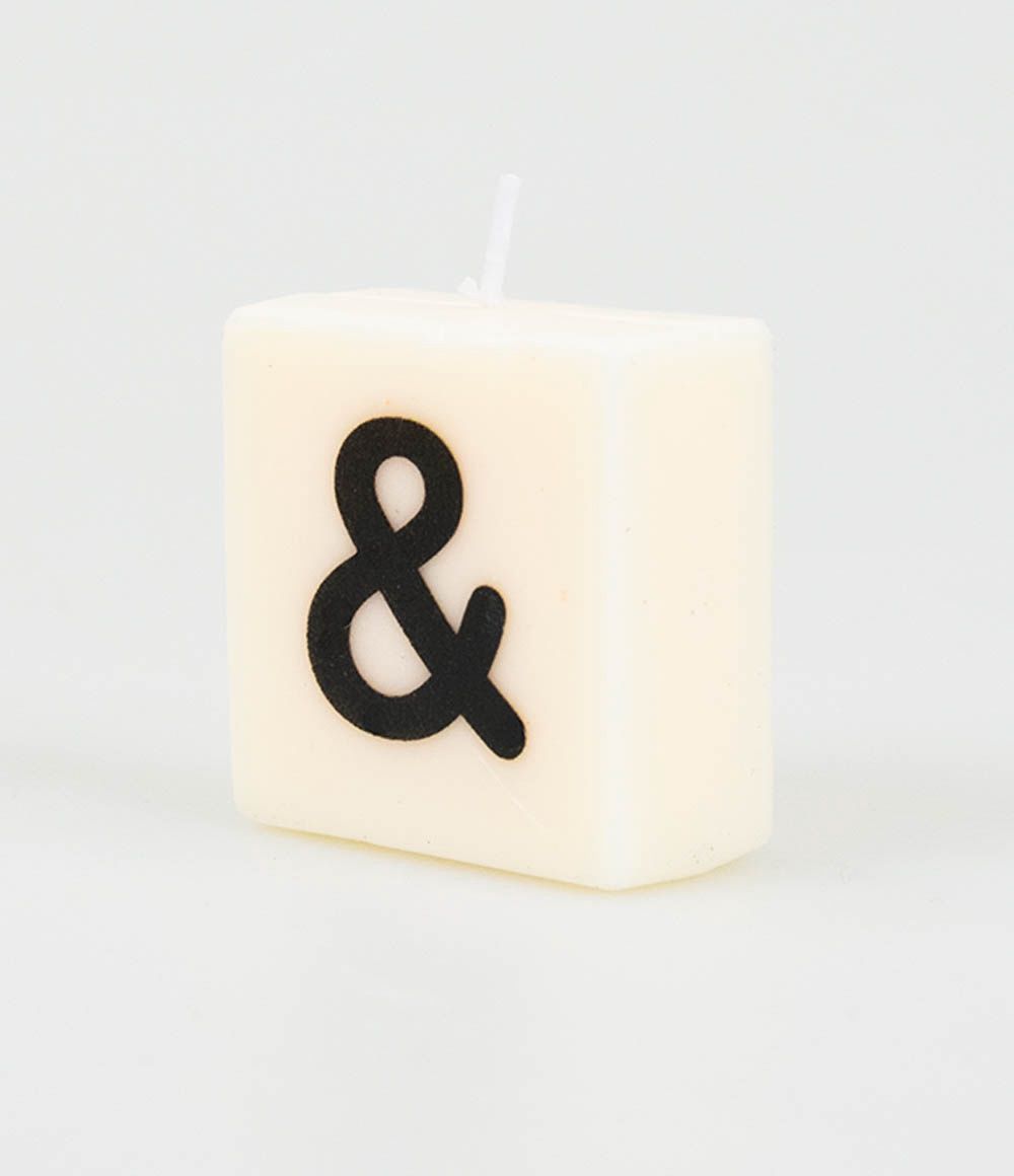 Letter kaarsje – &amp;