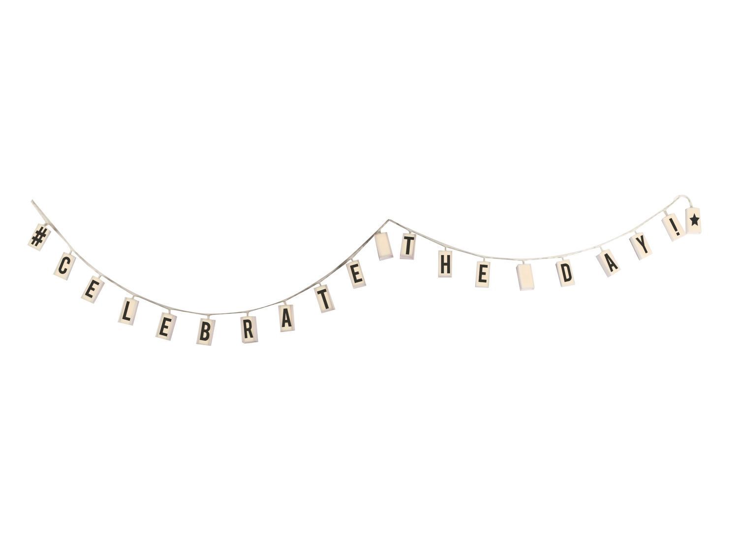 Gusta - Letter licht slinger 20 LED's