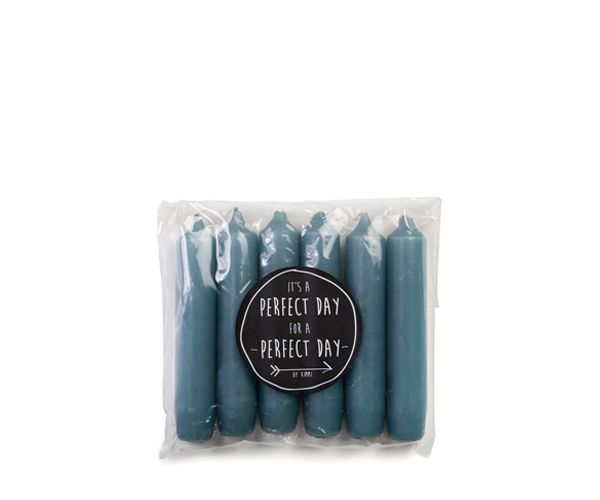 Rustik Lys – Mini dinerkaars – Petrol