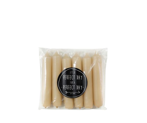Rustik Lys – Mini dinerkaars – Apricot