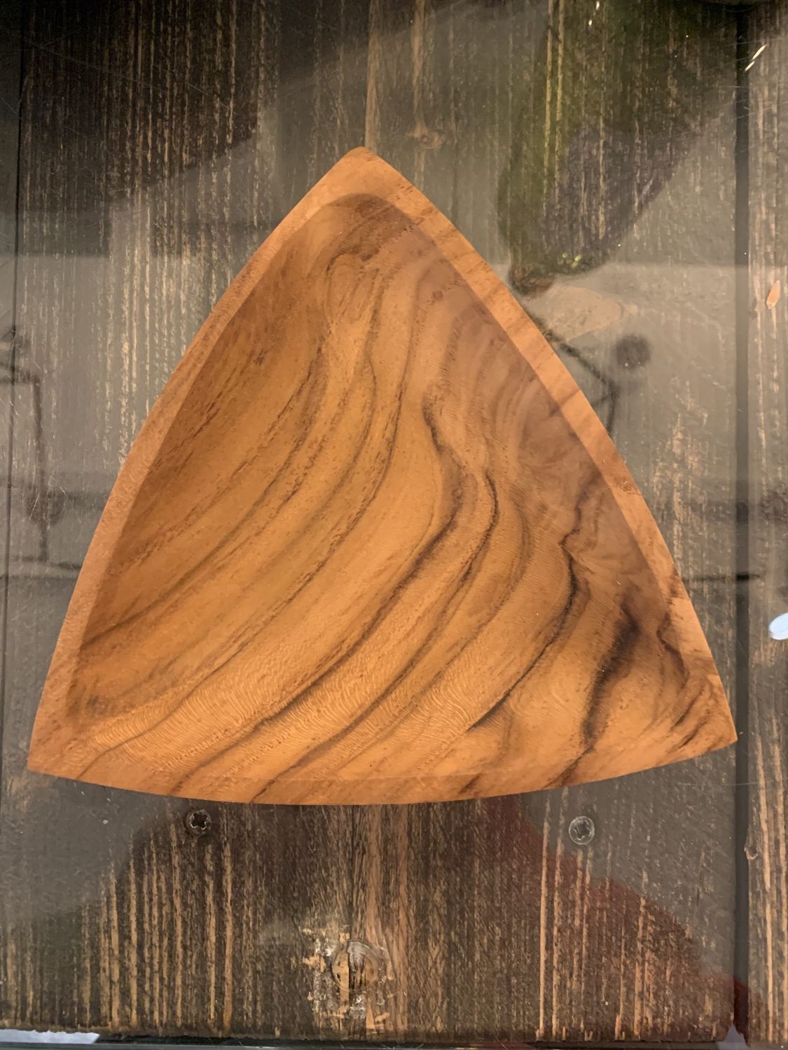 Houten Schaaltje - Driehoek