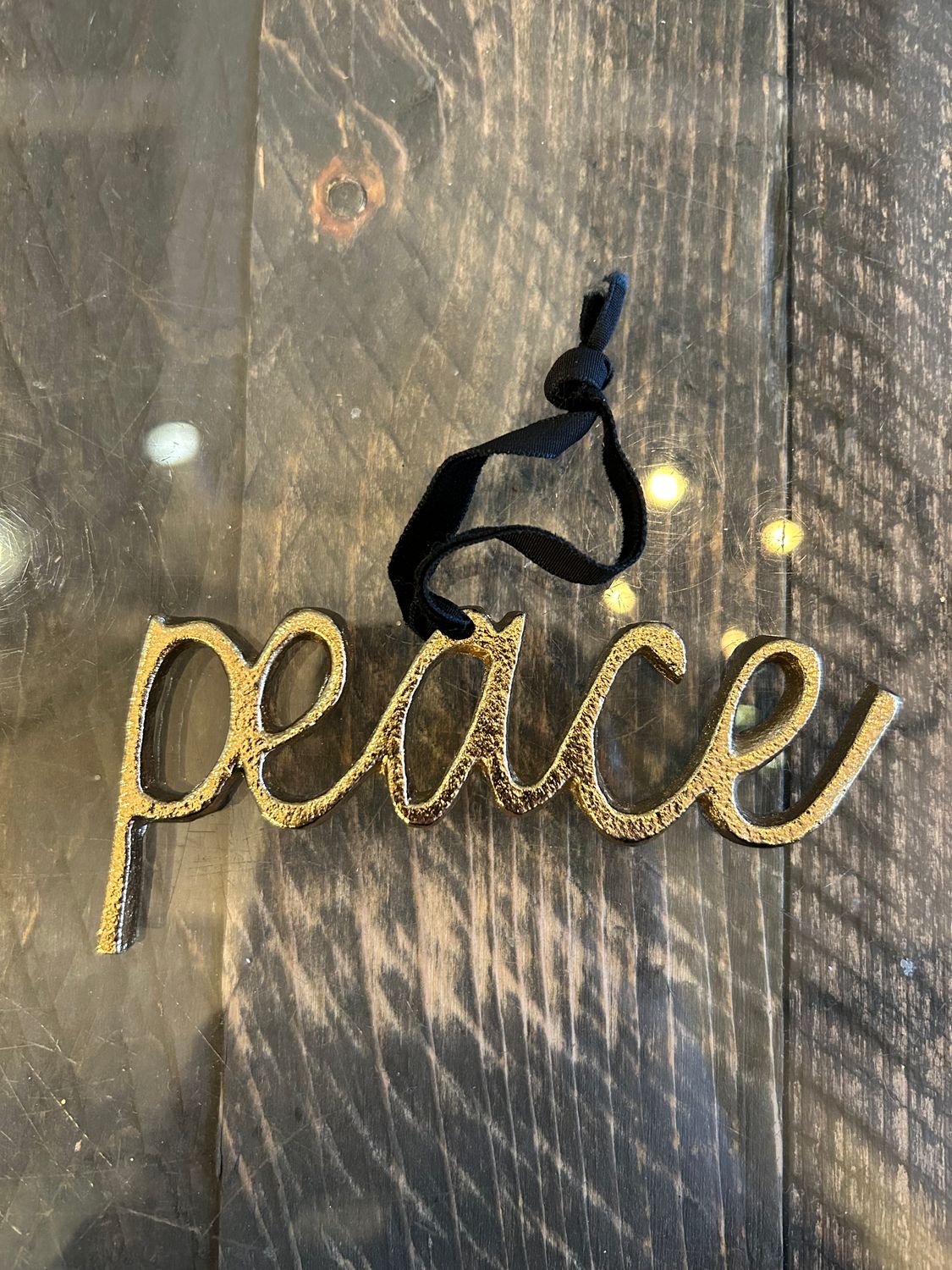 Kerst hanger, Kersthanger: Peace