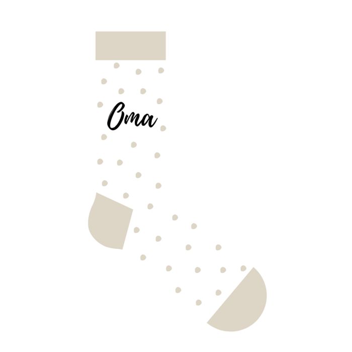Sokken Oma - Maat 36-40