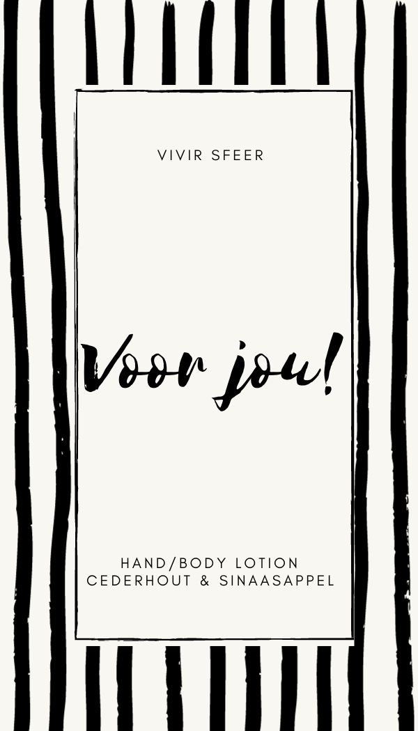 Vivir Sfeer - Lotion - Voor jou