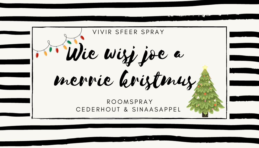 Vivir Sfeer - Roomspray - Wie wisj joe