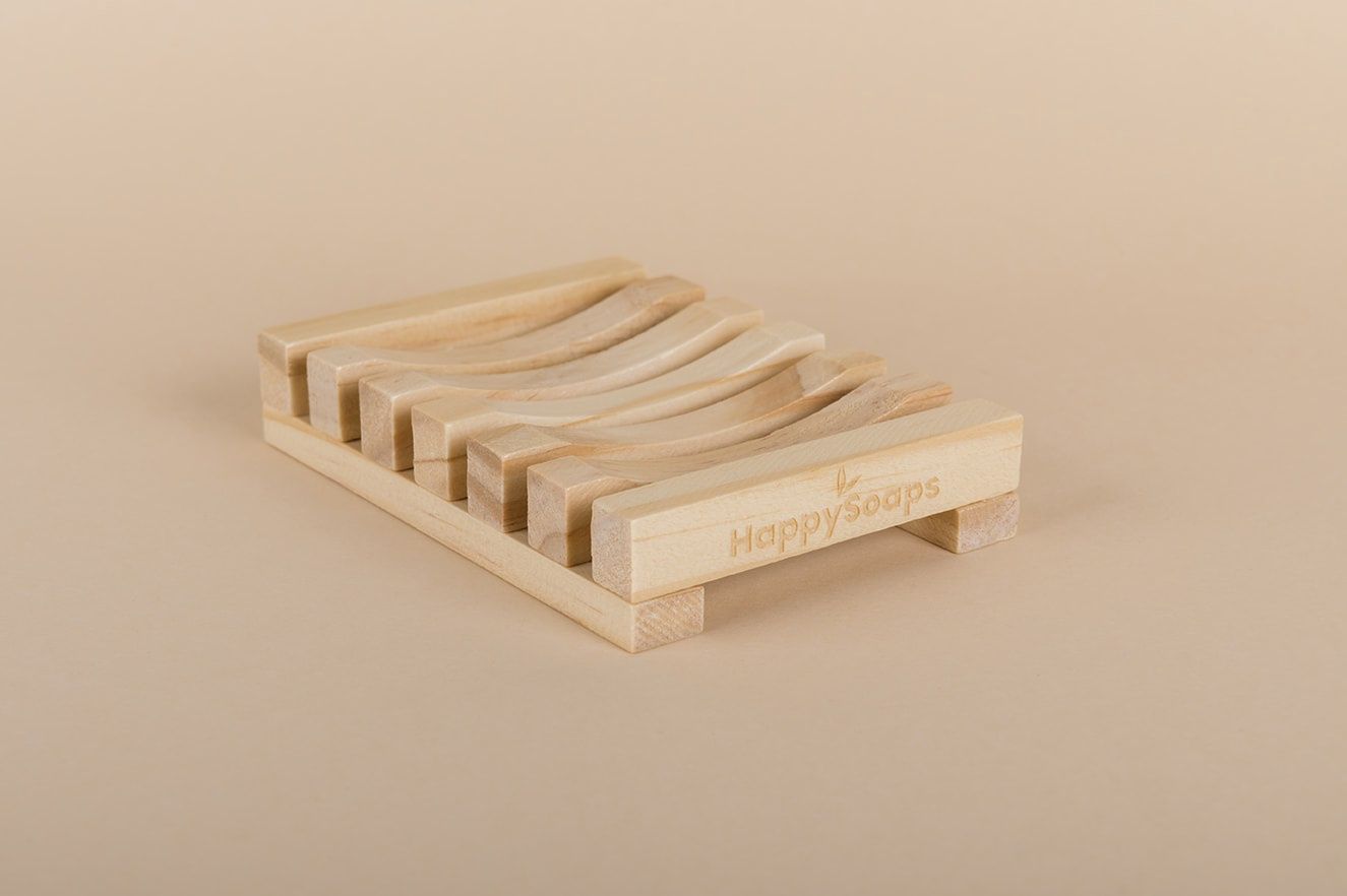 Happy Soaps - Shampoo Bar- &amp; Zeephouder - Licht