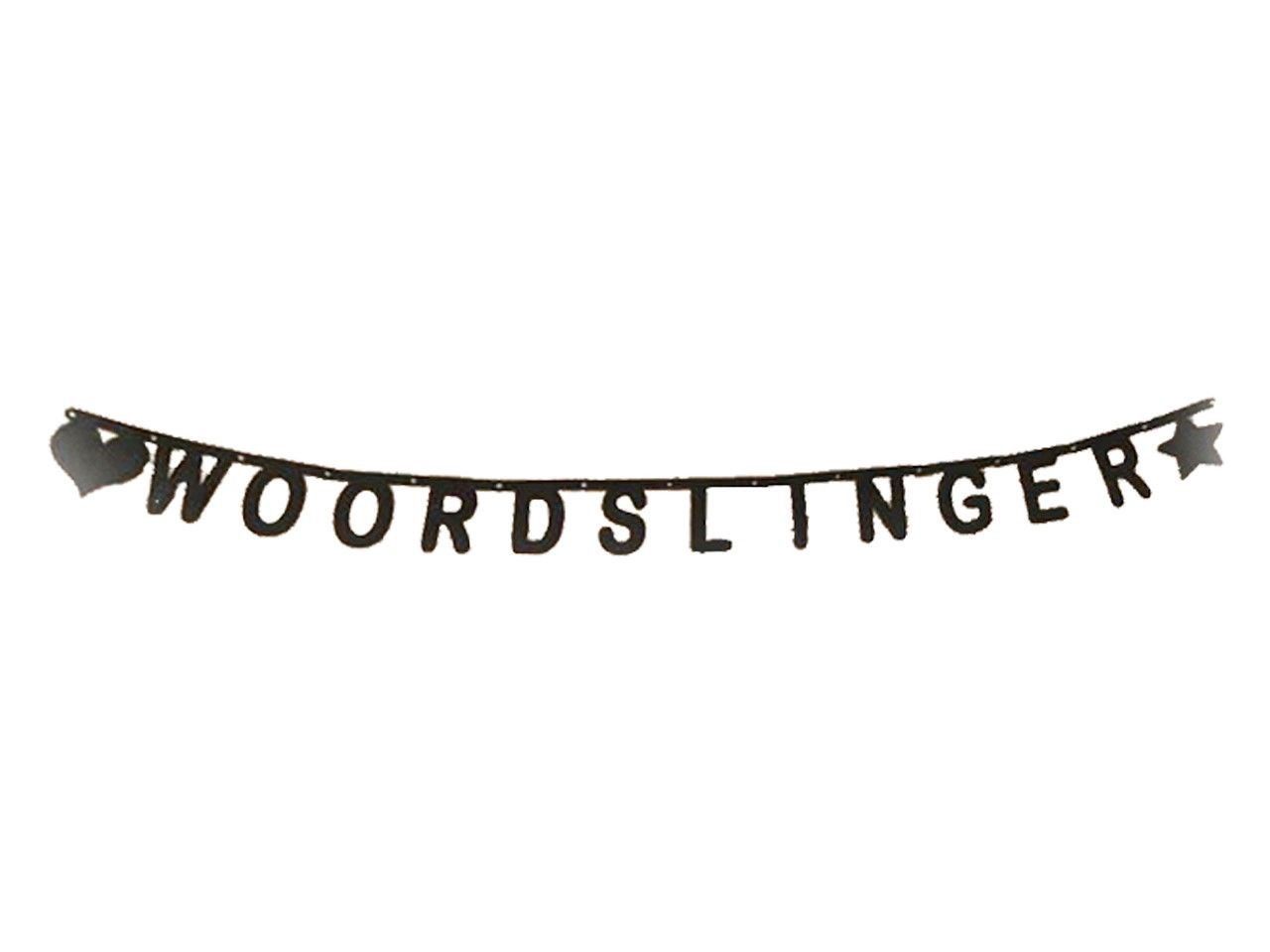 Letterslinger Zwart