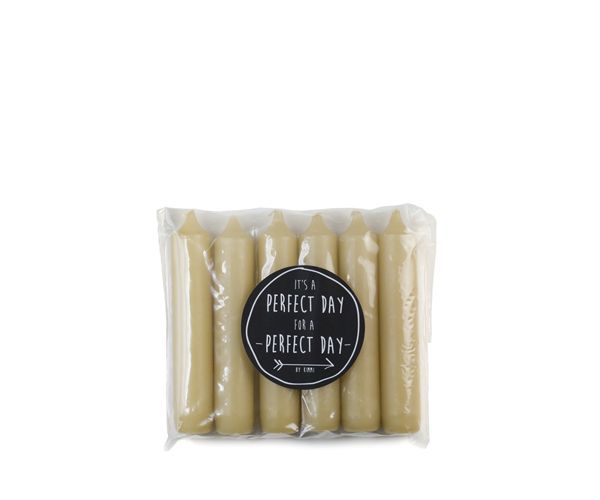 Rustik Lys – Mini dinerkaars – Sand