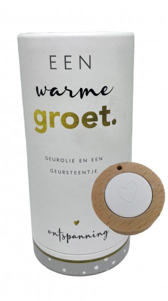 12. Geursteentje - Warme Groet