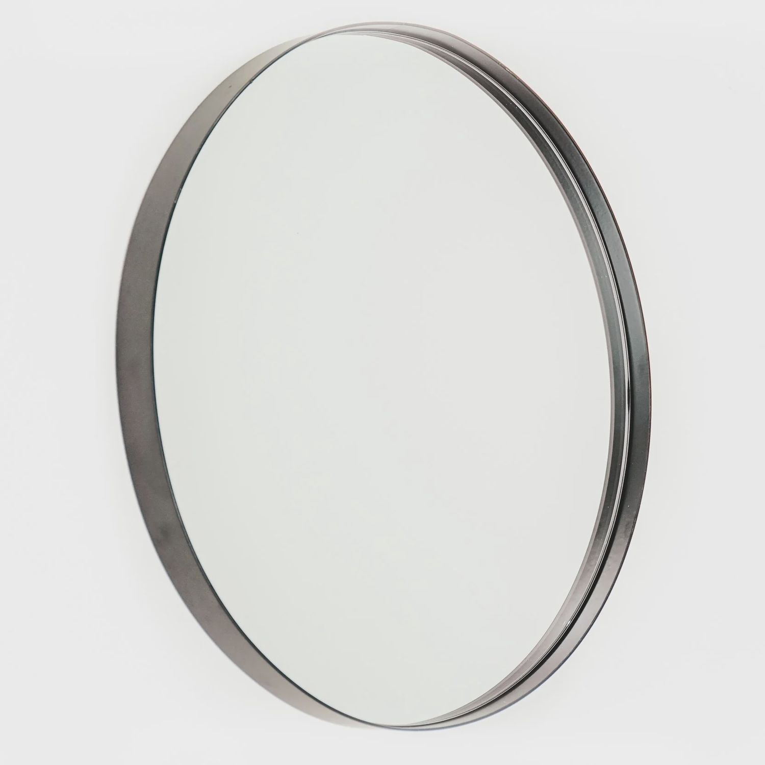 HV - Round Mirror Metal - Black - Ø40cm