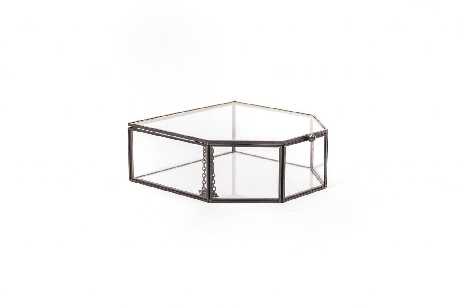 HV - Opbergboxje zwart - 16x15x6cm
